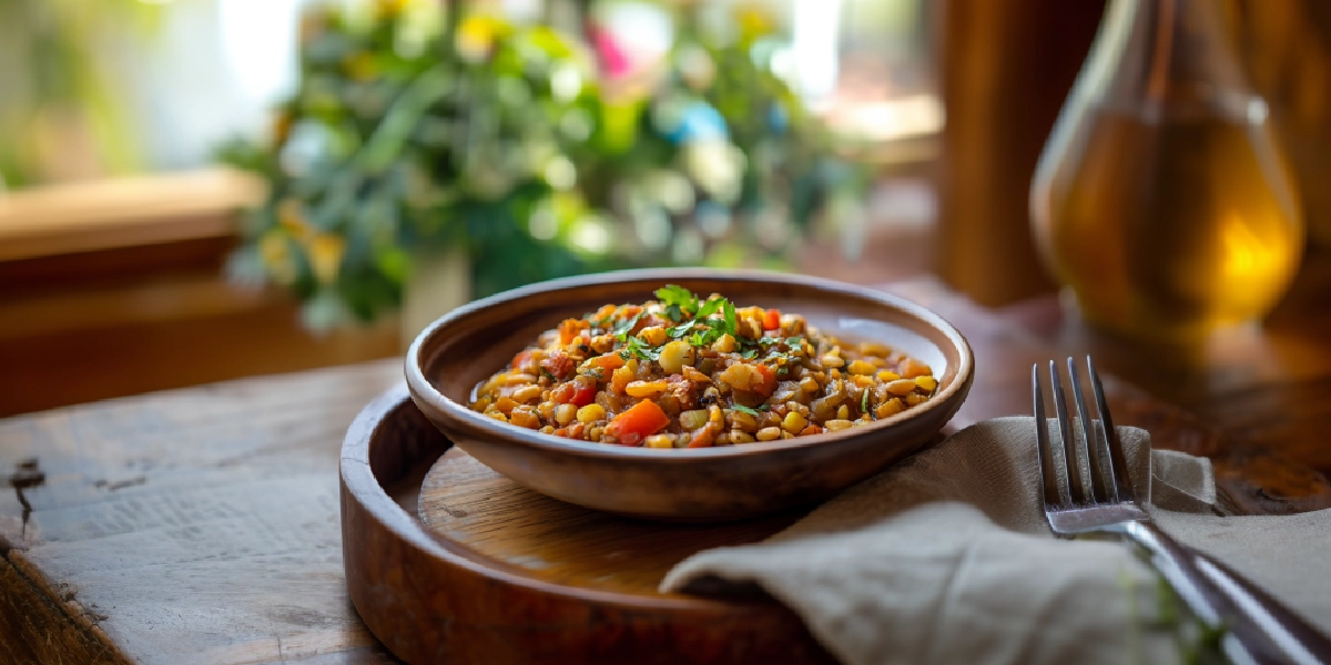 Menú vegetariano: sabor, variedad y nutrición sin carne